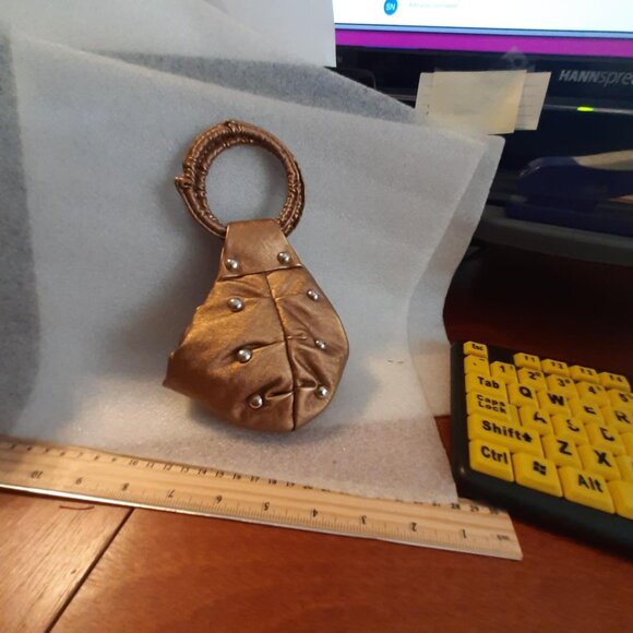 Vintage Unique Lady Purse Gold PreLoved Excellent Condition - Picture 1 of 4